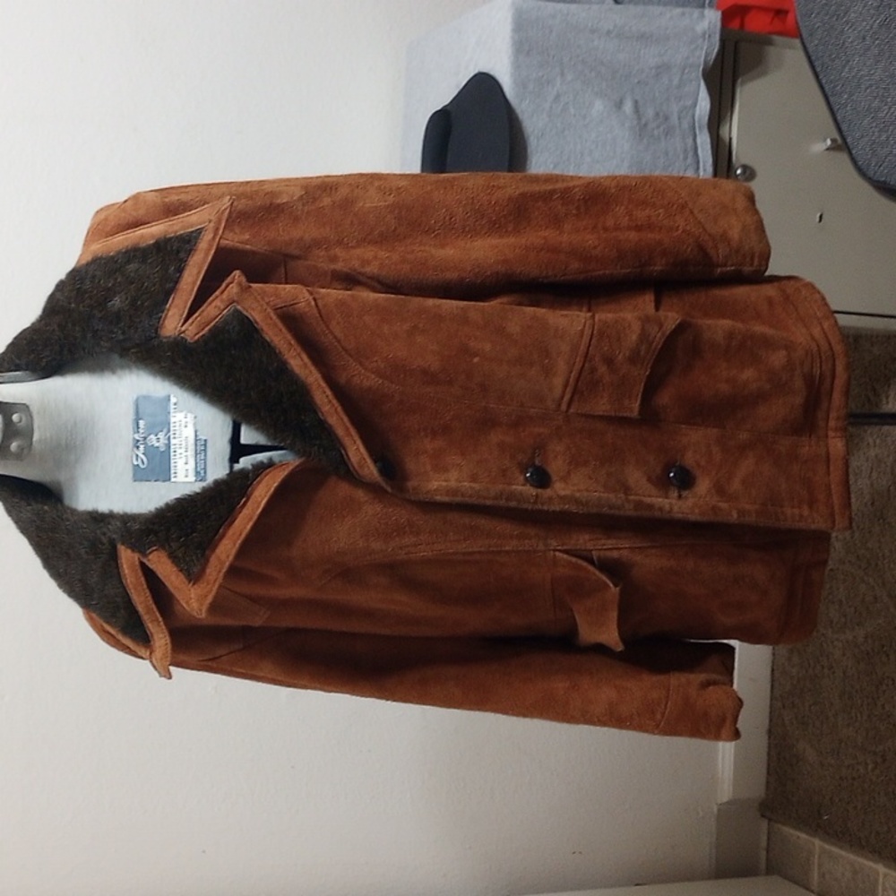 Vintage Leather Shop Jacket